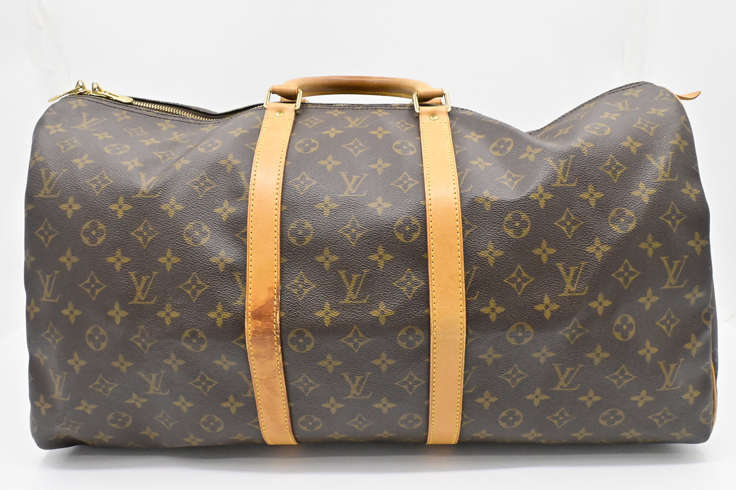 Louis Vuitton Keepall 55 Monogram Canvas Travel Bag Canvas 2