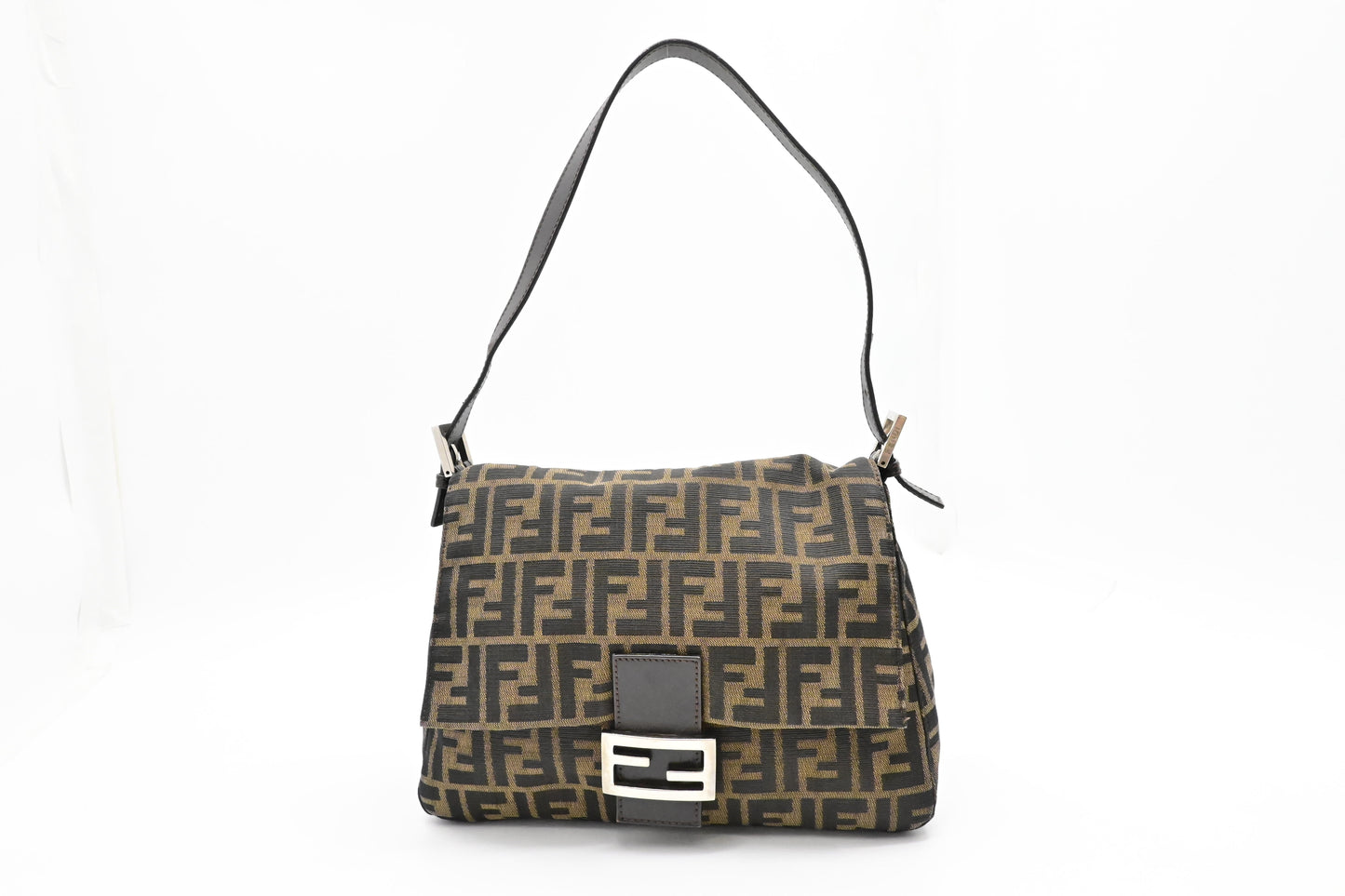 Fendi Mama Baguette In Zucca Handbag Canvas Shoulder Bag Zucca Canvas 3