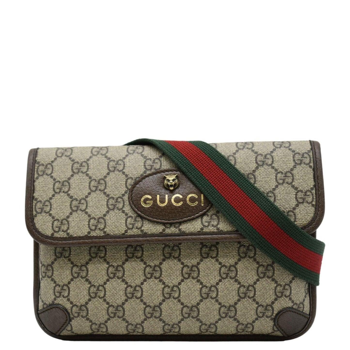 Gucci Neo Supreme Belt Bag Canvas Beige Accessory