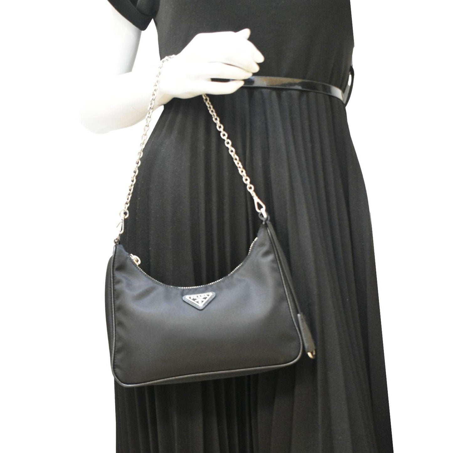 Prada Re Edition Re Shoulder Bag Nylon Black 3