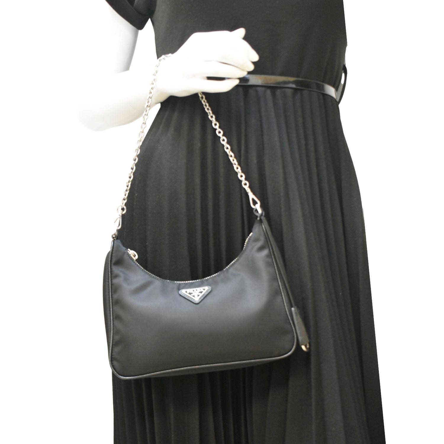 Prada Re Edition Re Shoulder Bag Nylon Black 3