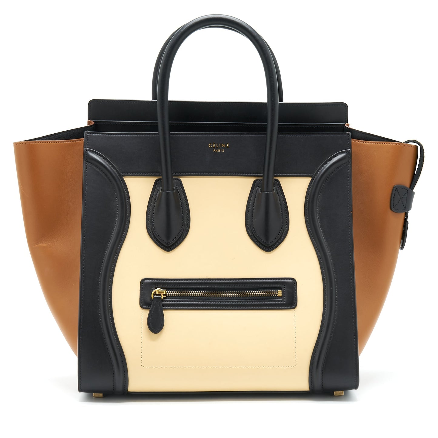 Celine Luggage Purse Calfskin Multicoloured Handbag Mini Travel Bag