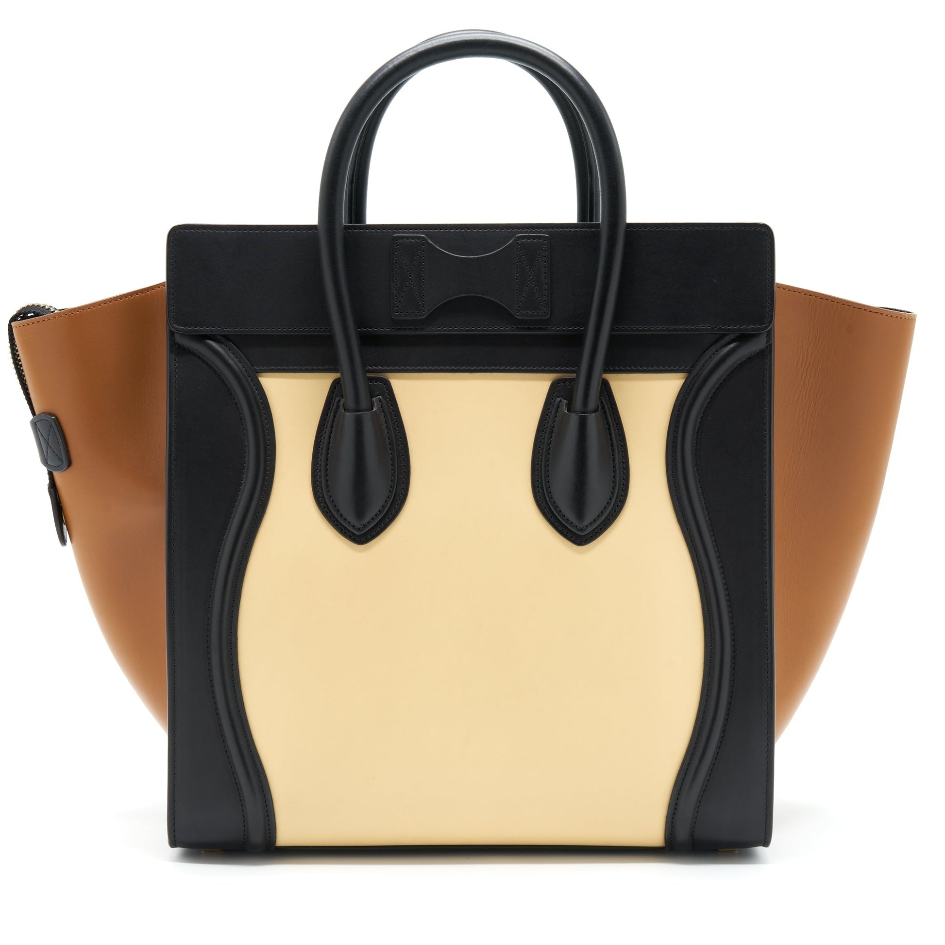 Celine Luggage Purse Calfskin Multicoloured Handbag Mini Travel Bag