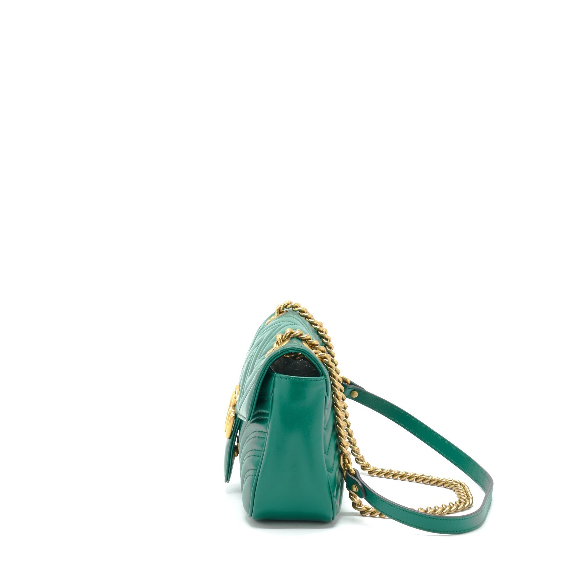 Gucci Marmont Bag Green Small Travel Bag