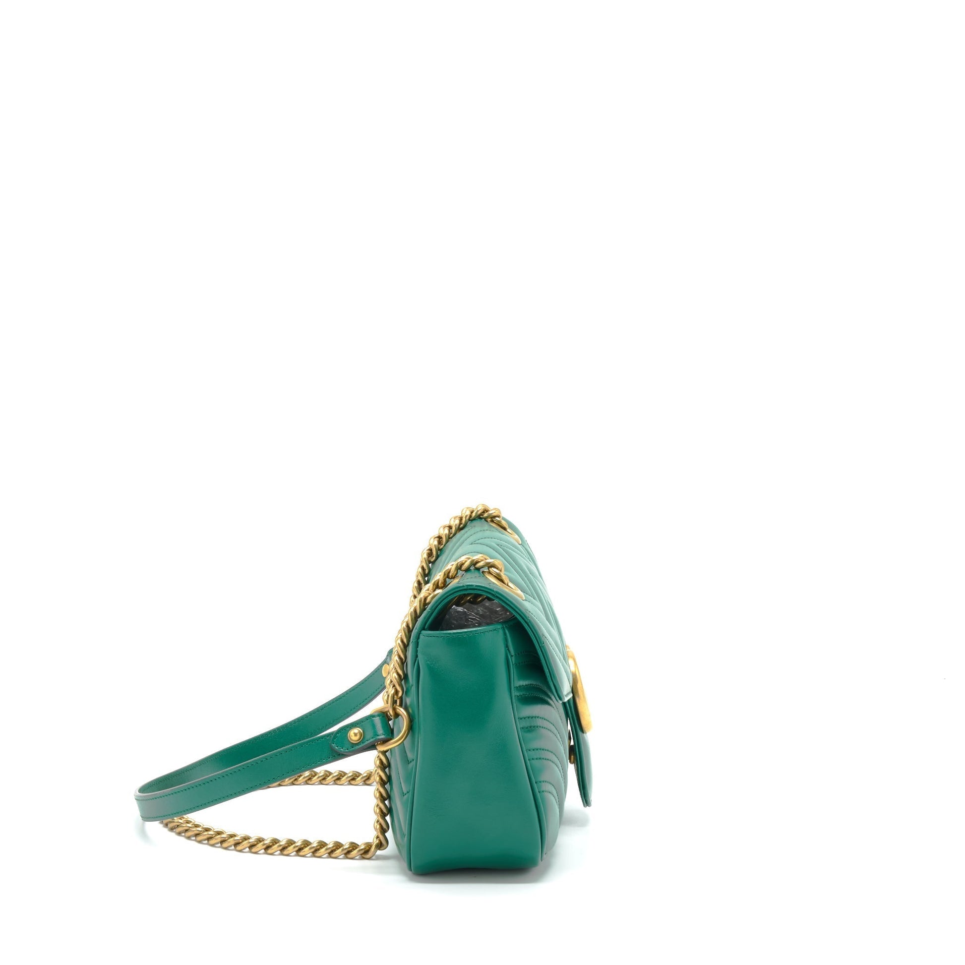 Gucci Marmont Bag Green Small Travel Bag
