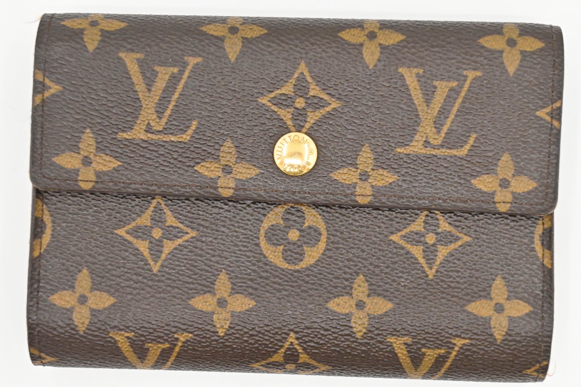 Louis Vuitton Alexandra Monogram Canvas Wallet Case