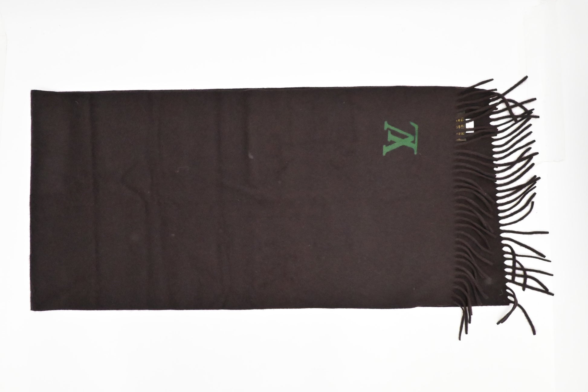 Louis Vuitton Scarf Cashmere Brown
