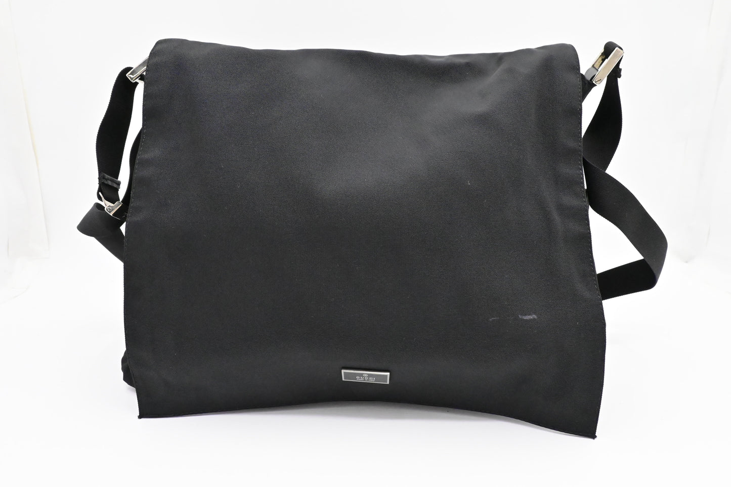 Gucci Messenger Canvas Black Travel Bag