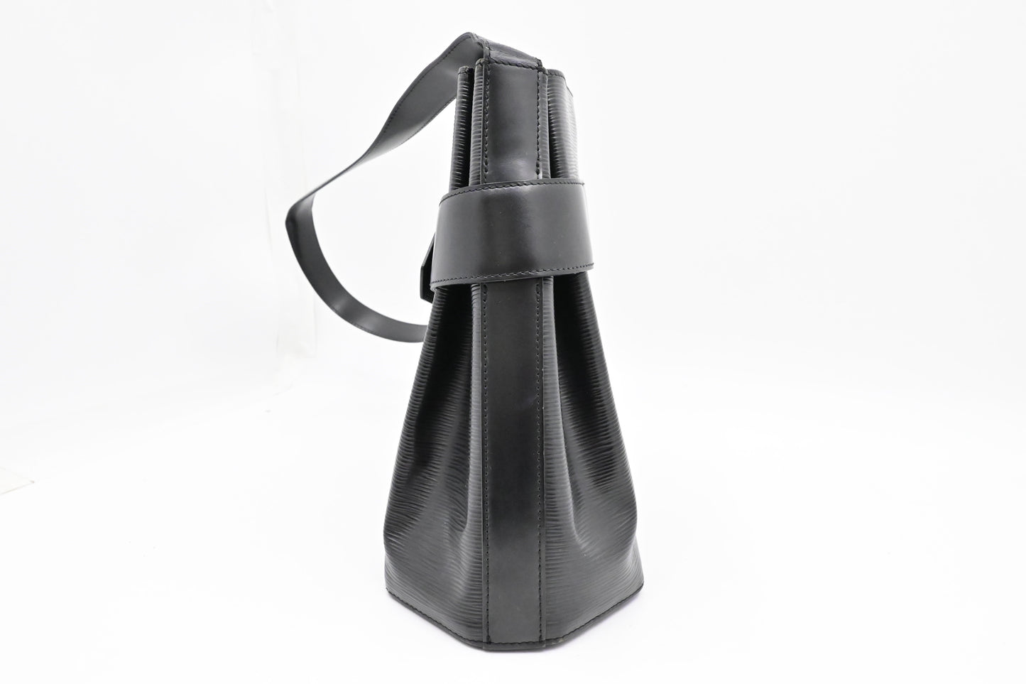 Louis Vuitton Sac de Paul Black Leather Epi Handbag
