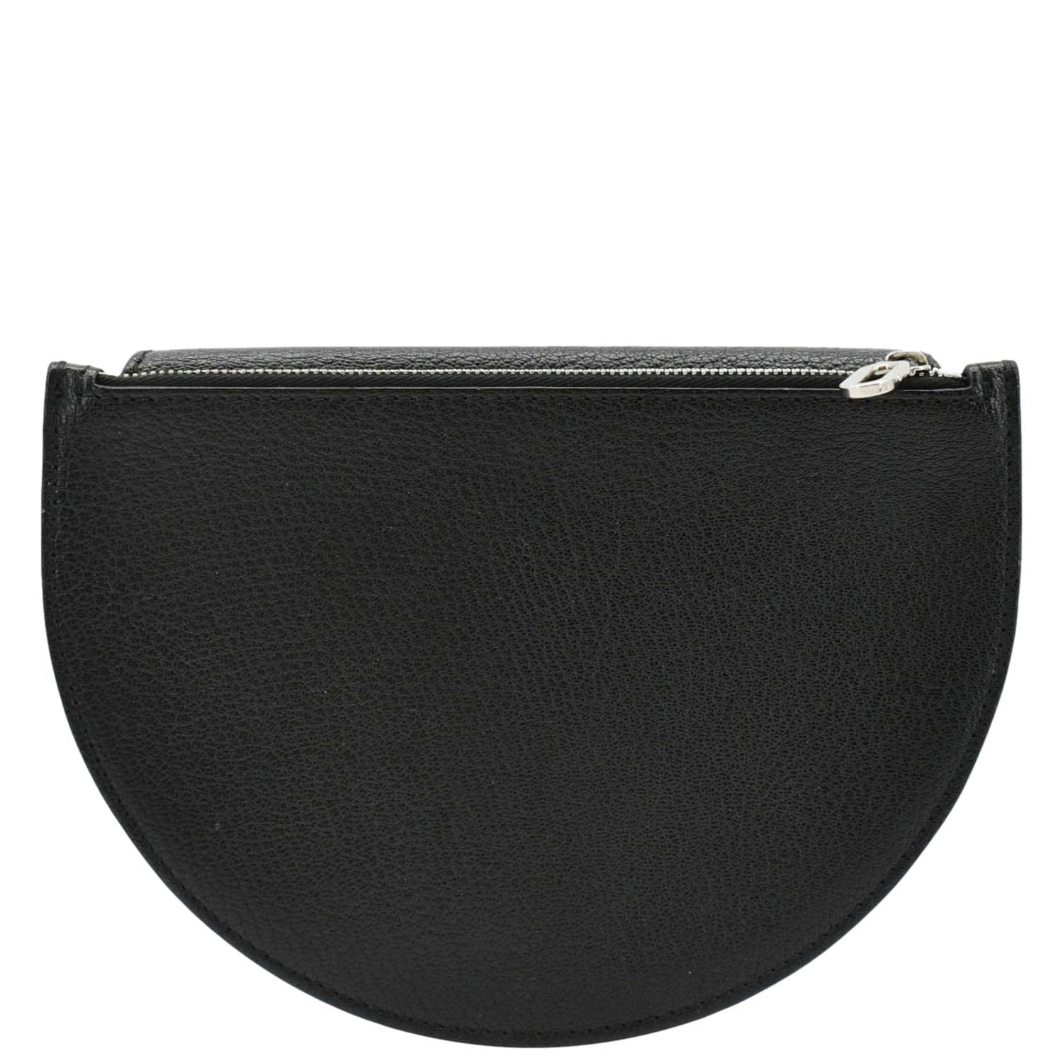 Burberry Luxury Pecan Shoulder Bag Leather Black Small