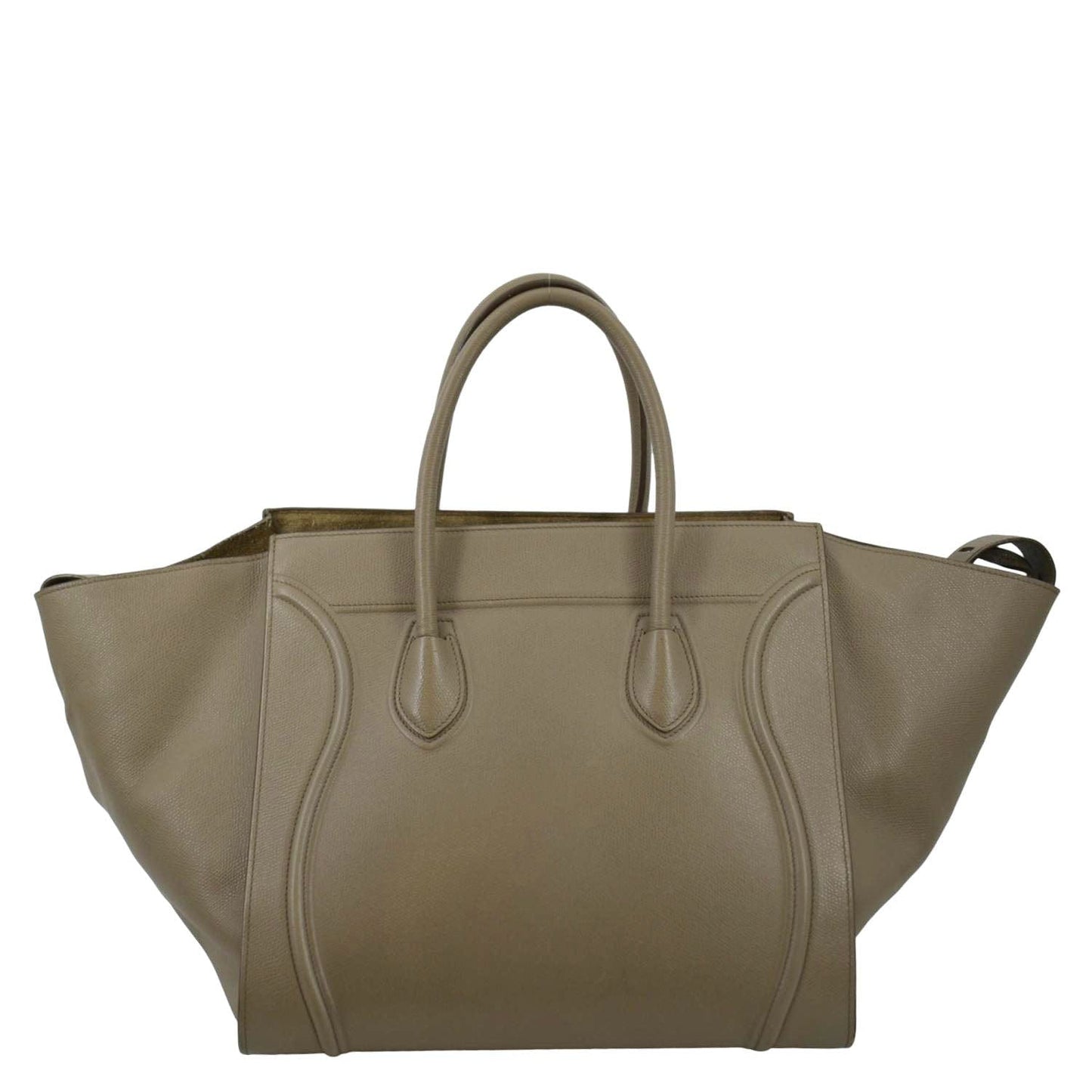 Phantom Tote Bag Leather Beige