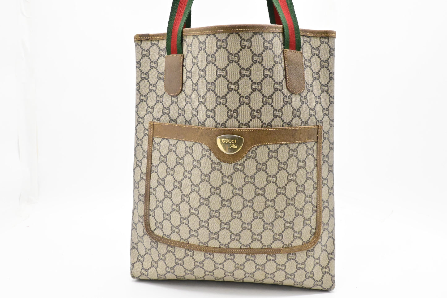 Gucci Plus GG Supreme Canvas Tote Bag