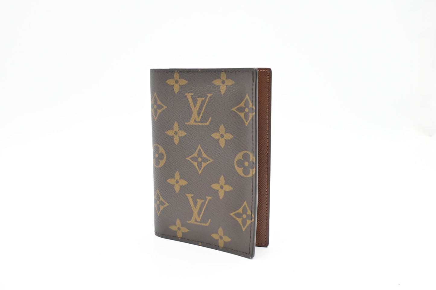 Louis Vuitton Passport Cover Monogram Canvas Wallet Case Canvas 2
