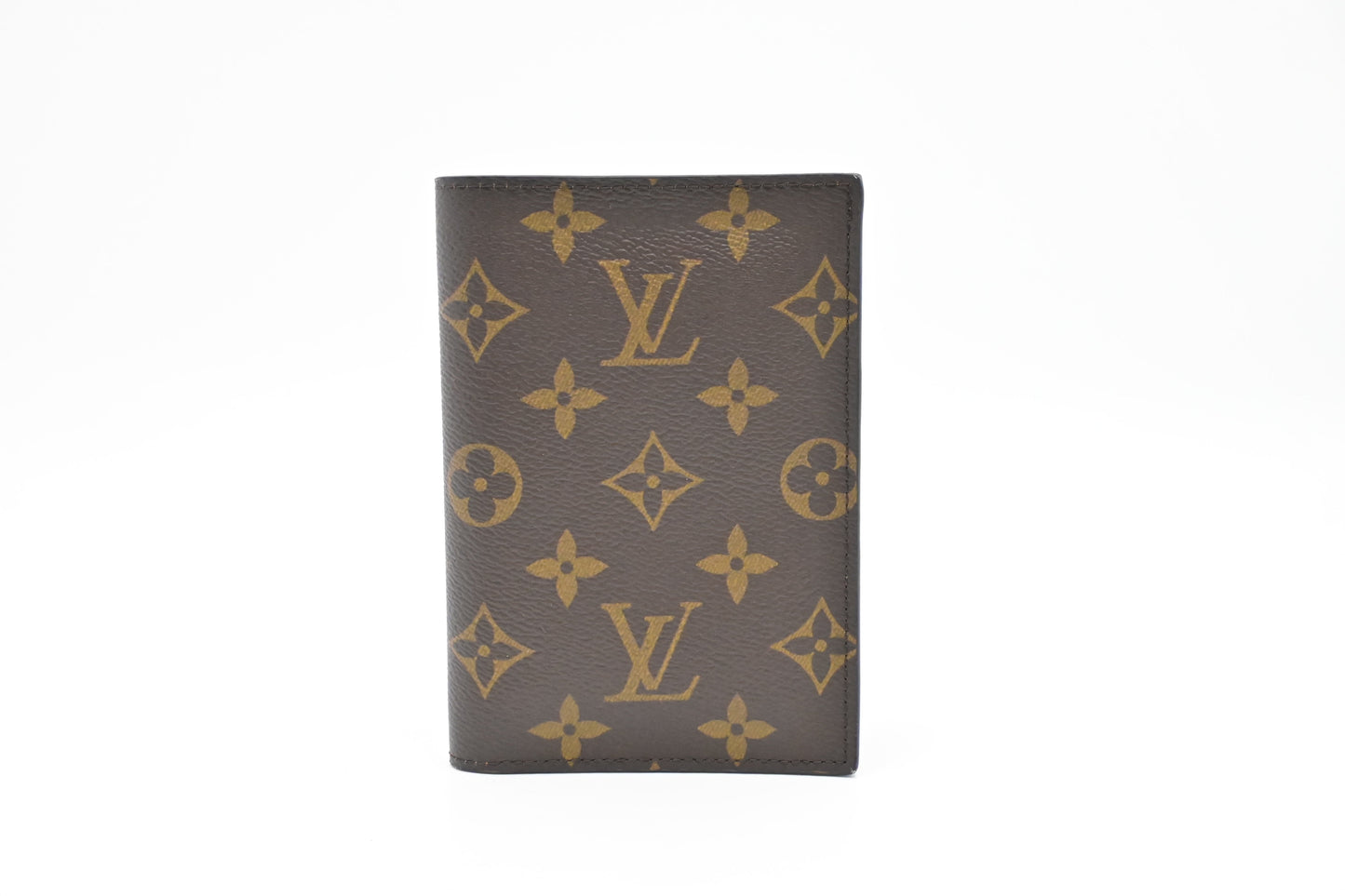 Louis Vuitton Passport Cover Monogram Canvas Wallet Case Canvas 2