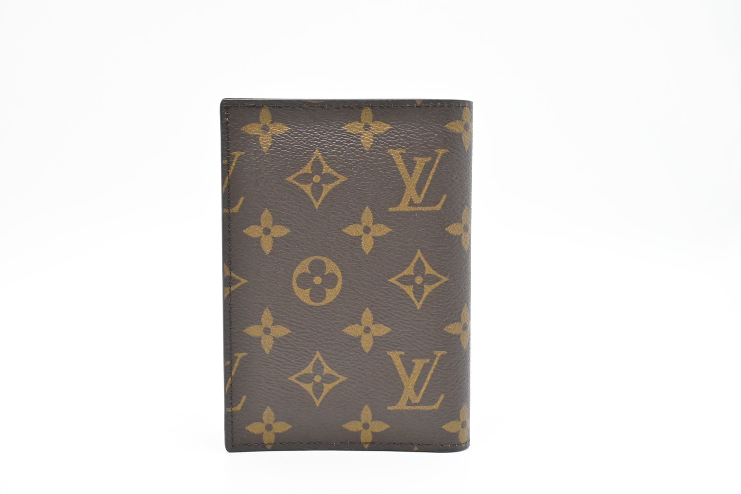 Louis Vuitton Passport Cover Monogram Canvas Wallet Case Canvas 2