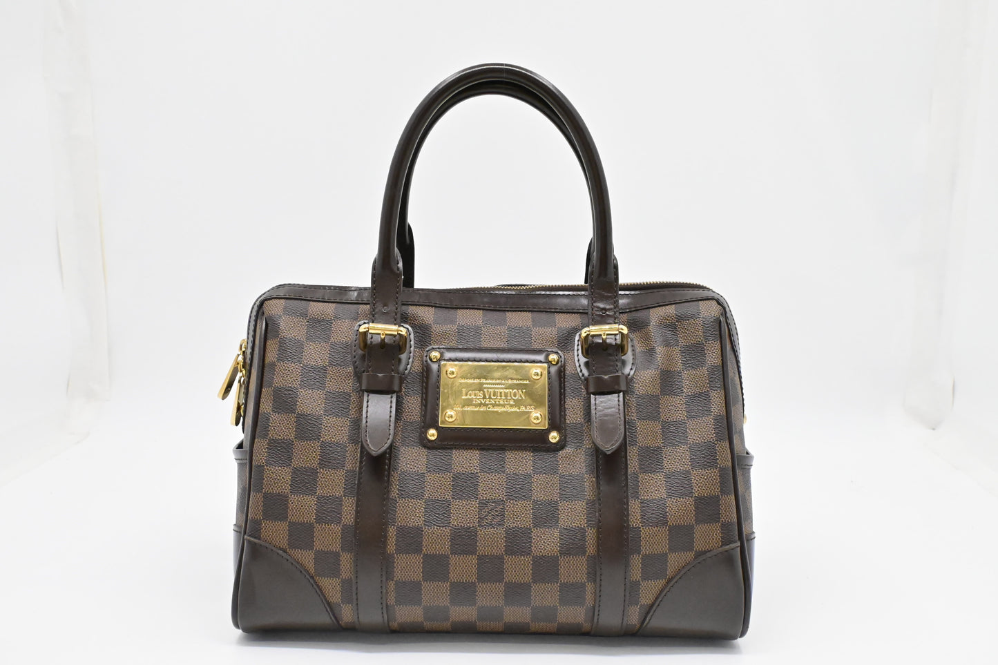 Louis Vuitton Berkeley Ebene Damier Canvas Handbag