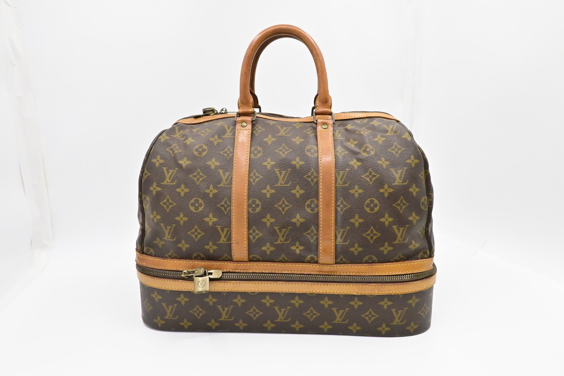 Louis Vuitton Sac Sports Monogram Canvas Handbag
