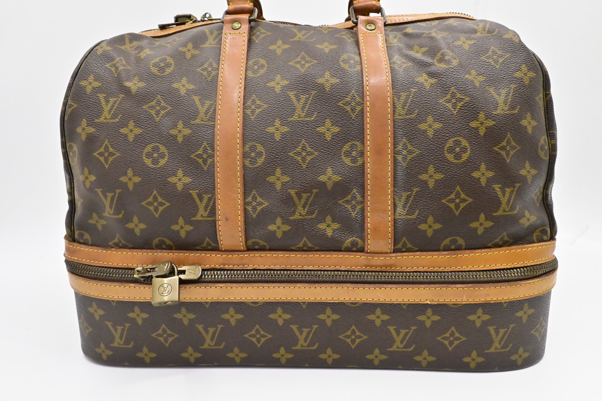 Louis Vuitton Sac Sports Monogram Canvas Handbag