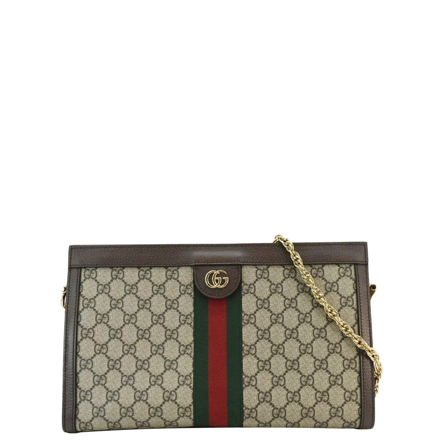 Gucci Ophidia Supreme Shoulder Bag Canvas Beige Gg 503876