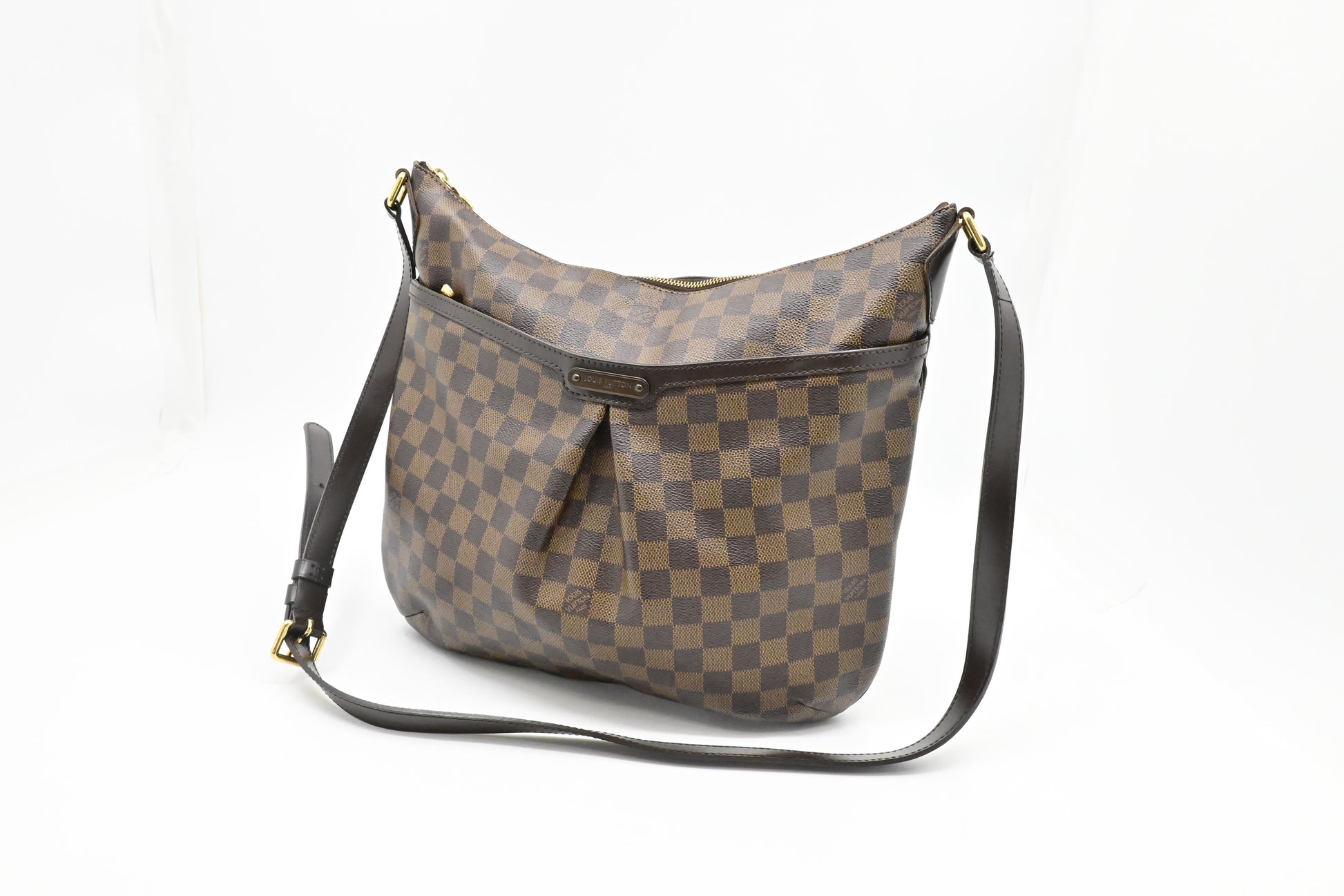 Louis Vuitton Bloomsbury GM Ebene Damier Canvas Handbag