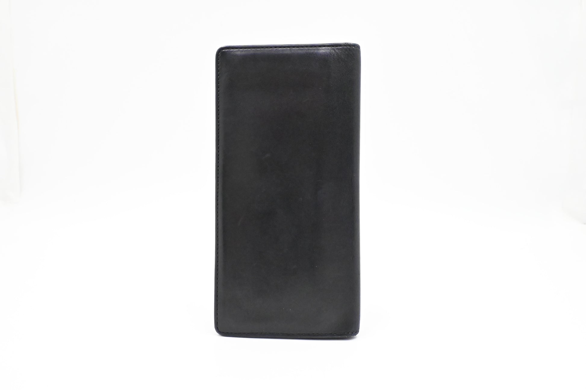 Louis Vuitton Brazza Perforated Monogram Canvas Leather Black Wallet Case