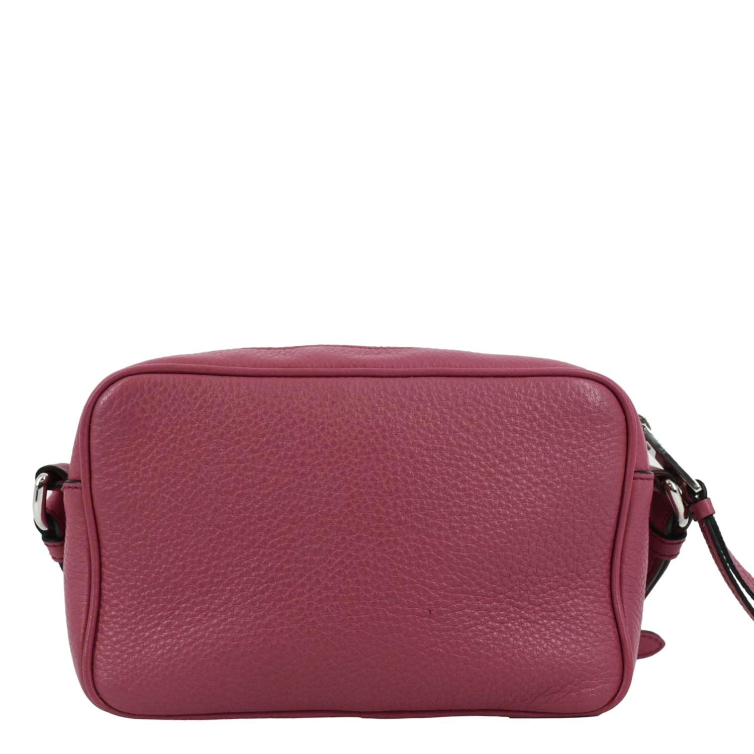 Vitello Phenix Crossbody Bag Leather Pink