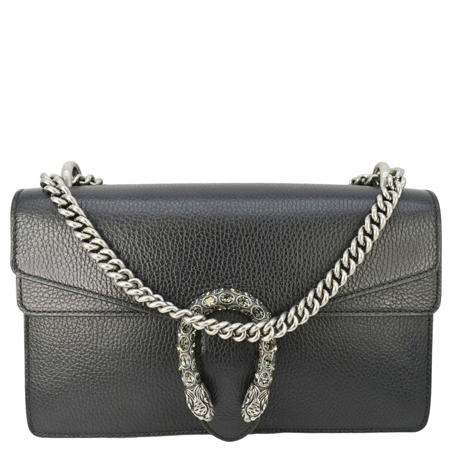 Gucci Dionysus Shoulder Bag Leather Black
