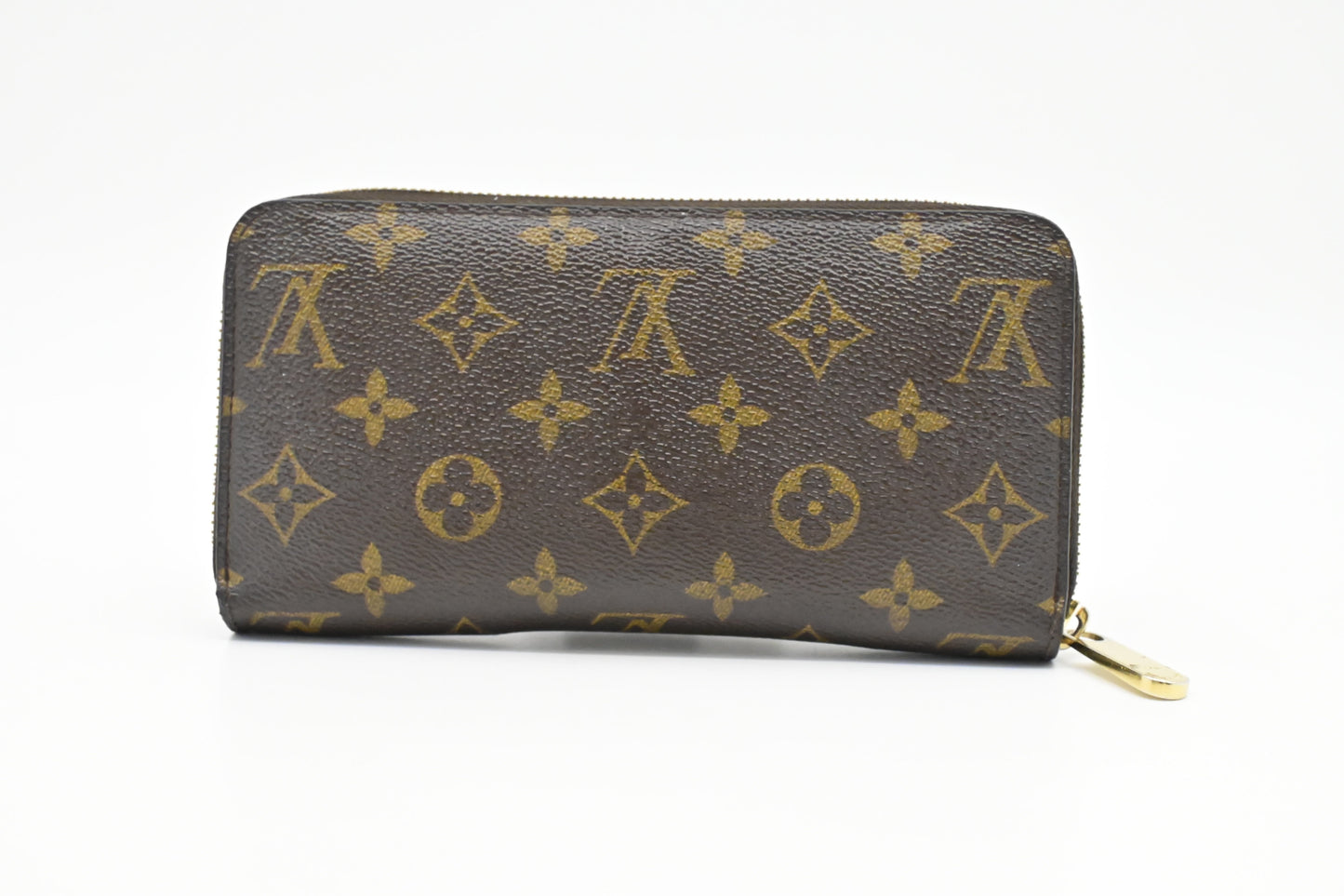 Louis Vuitton Long Zippy Monogram Canvas Wallet Case Canvas 3