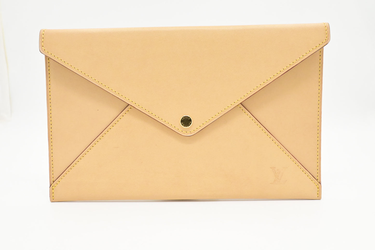 Louis Vuitton Envelope Nomade Leather Clutch Bag