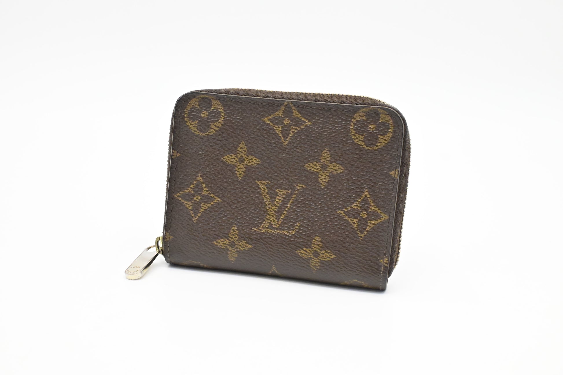 Louis Vuitton Compact Zippy Monogram Canvas Wallet Case