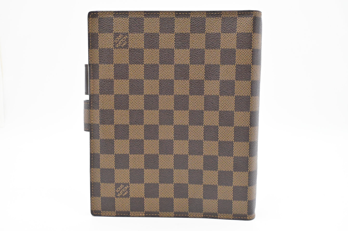 Louis Vuitton Agenda GM Ebene Damier Canvas Handbag
