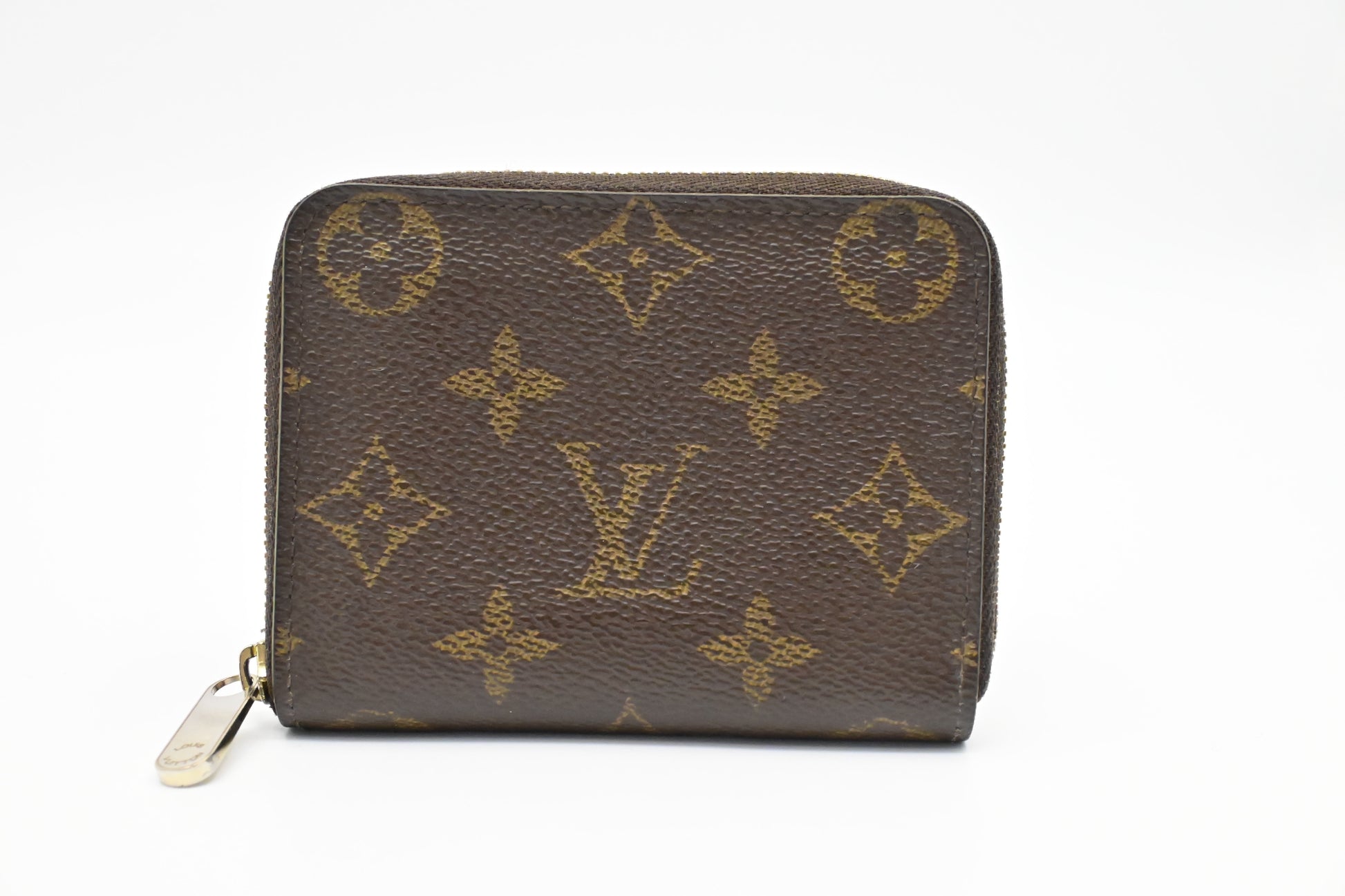 Louis Vuitton Compact Zippy Monogram Canvas Wallet Case