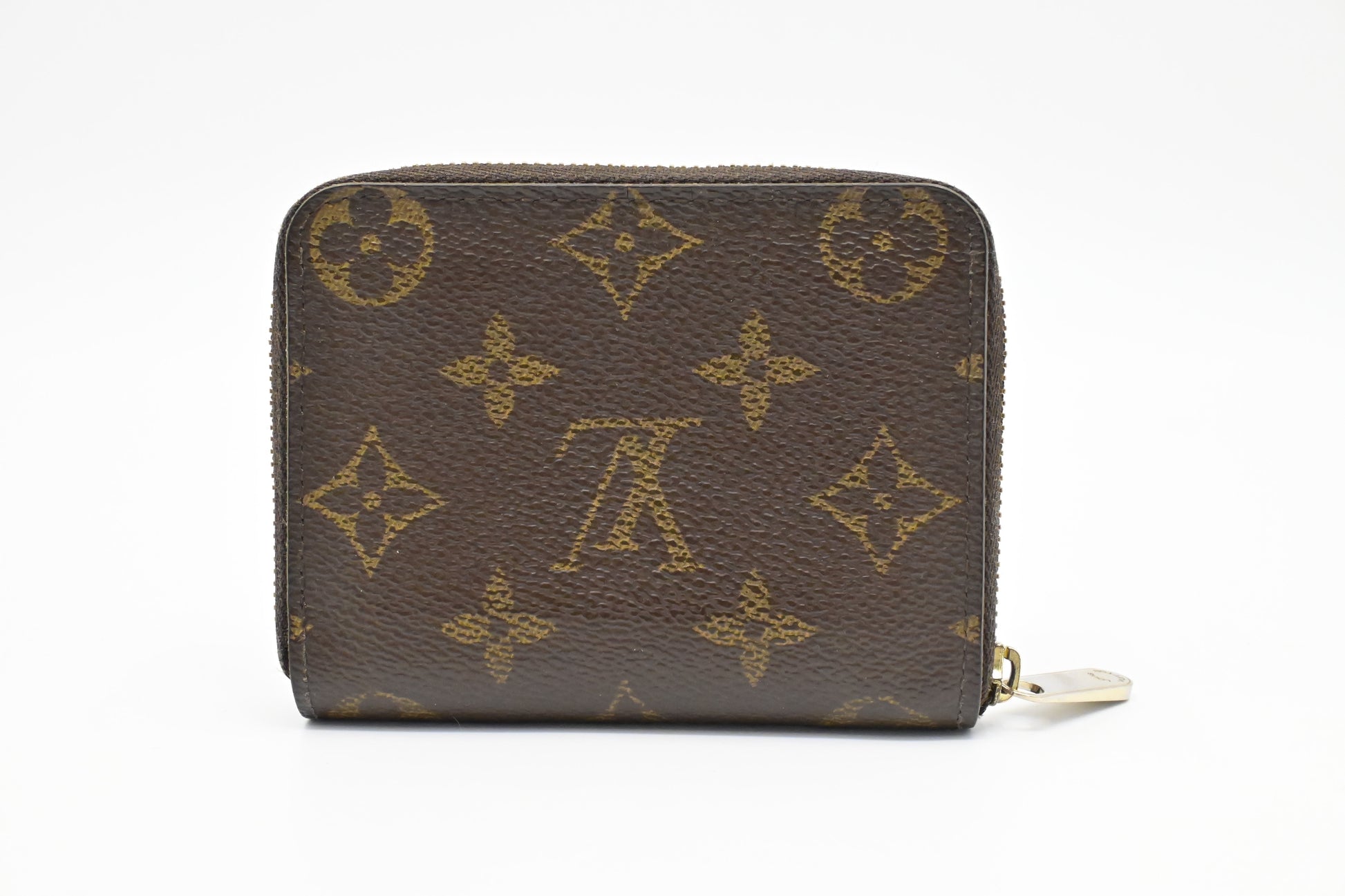 Louis Vuitton Compact Zippy Monogram Canvas Wallet Case