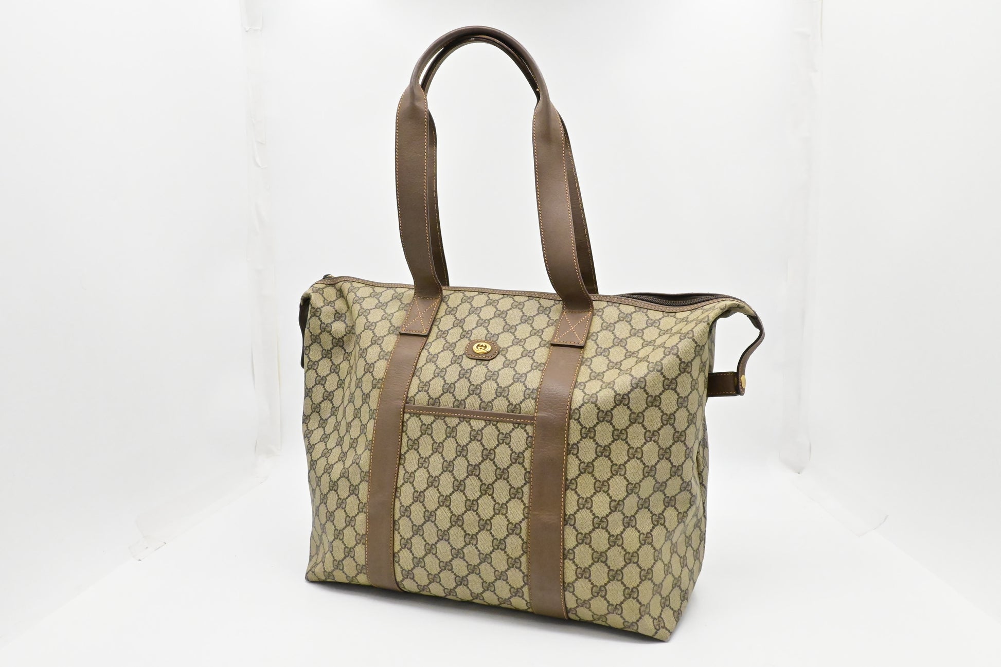 Gucci GG Supreme Canvas Large Tote Bag Canvas 1