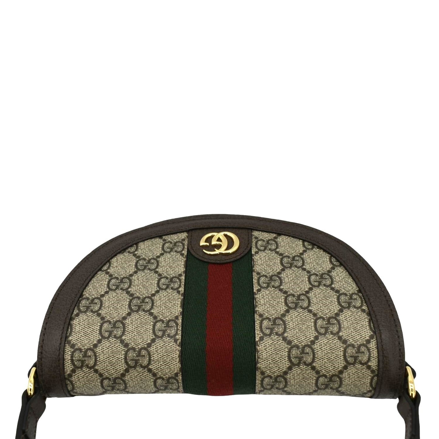 Gucci Ophidia Supreme Shoulder Bag Canvas Beige Mini 757309