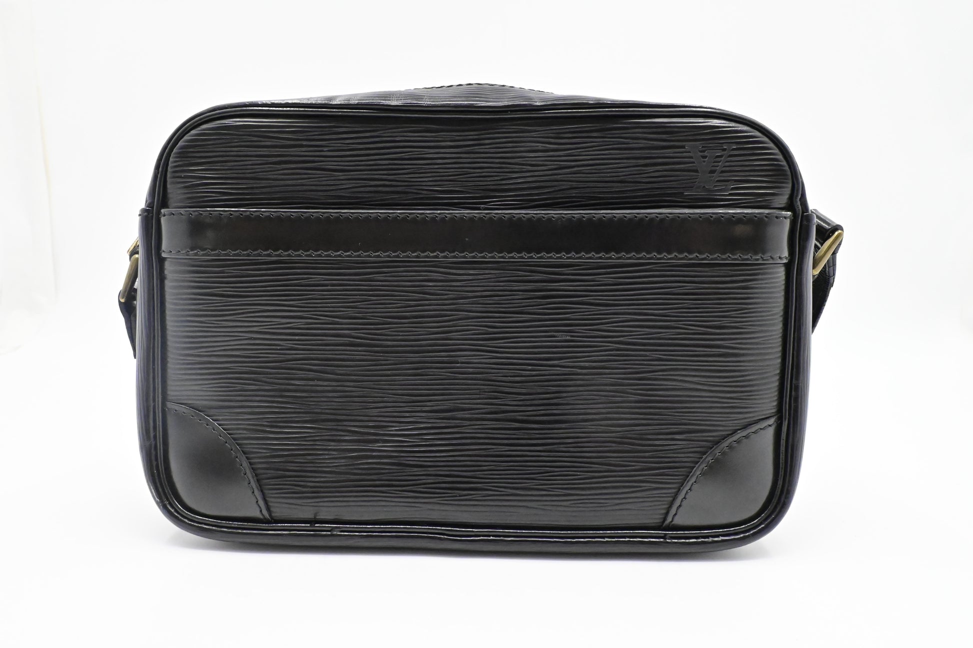 Louis Vuitton Trocadero 23 Black Leather Epi Handbag