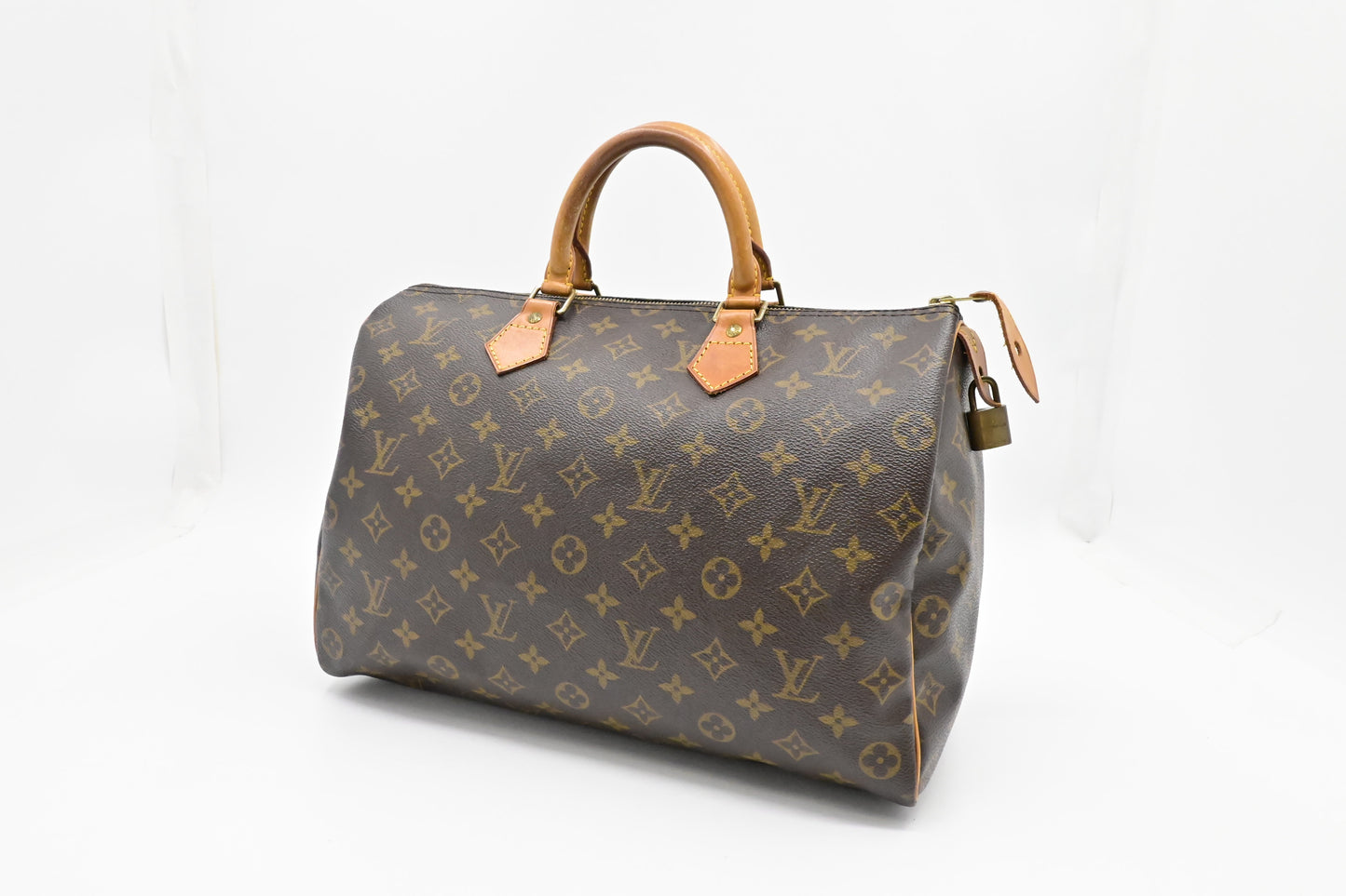 Louis Vuitton Speedy 35 Monogram Canvas Handbag