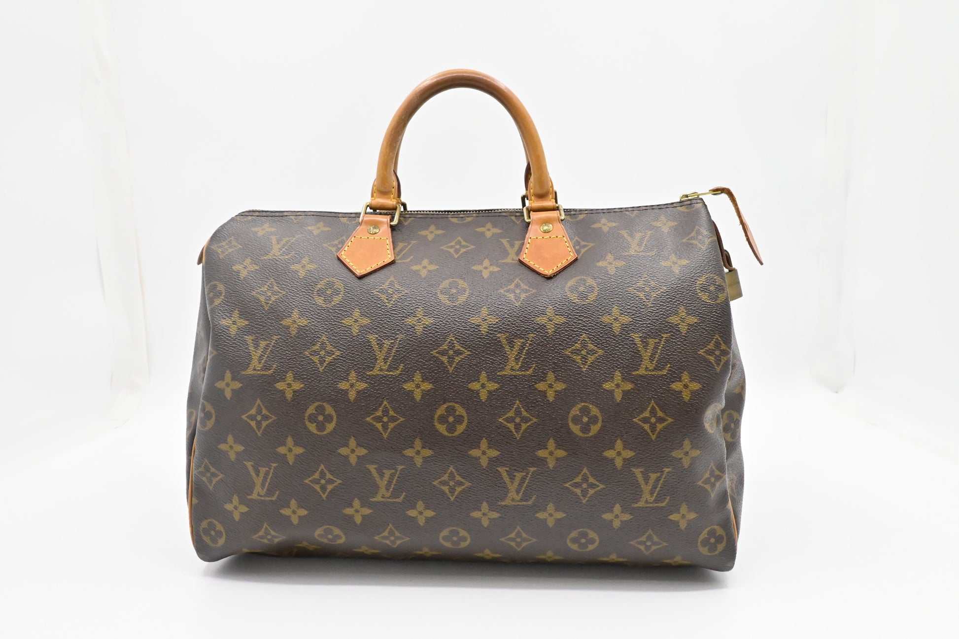Louis Vuitton Speedy 35 Monogram Canvas Handbag
