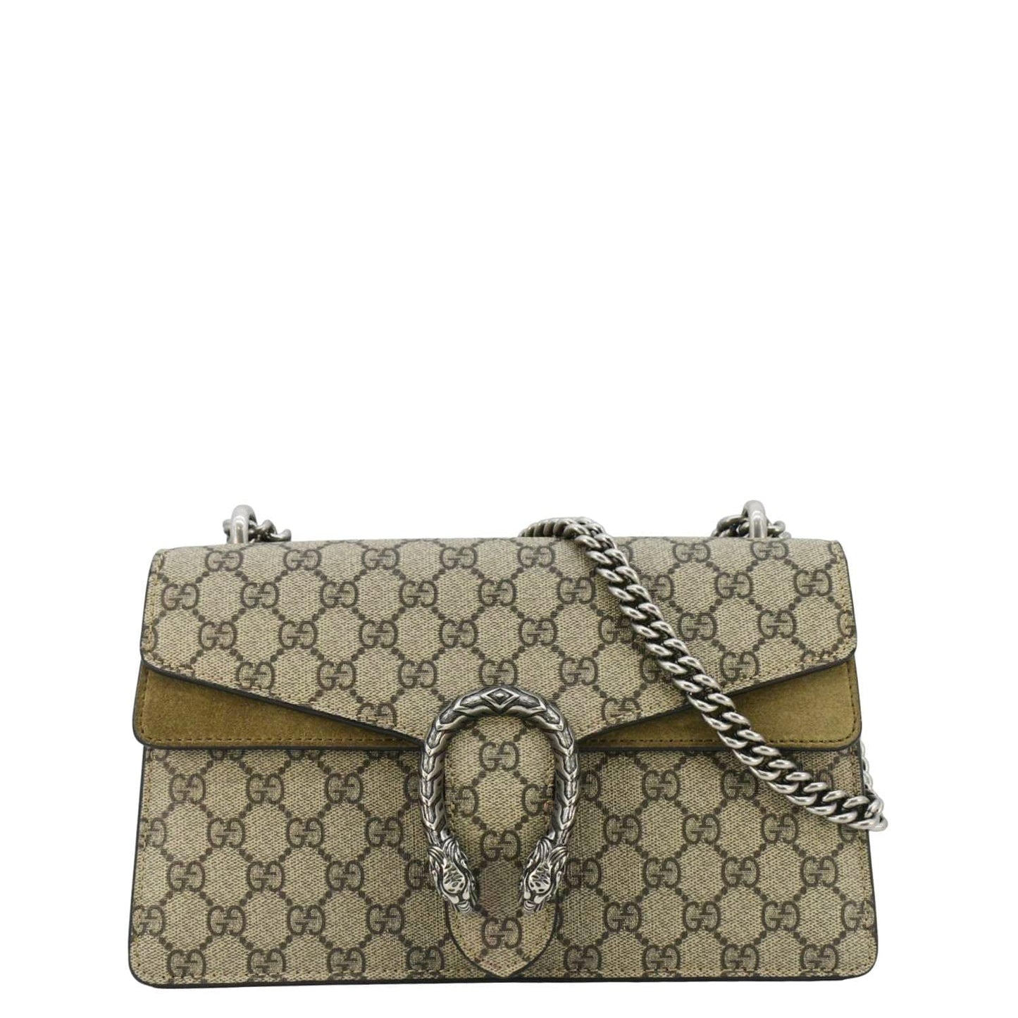 Gucci Dionysus Supreme Shoulder Bag Canvas Beige Gg 400249