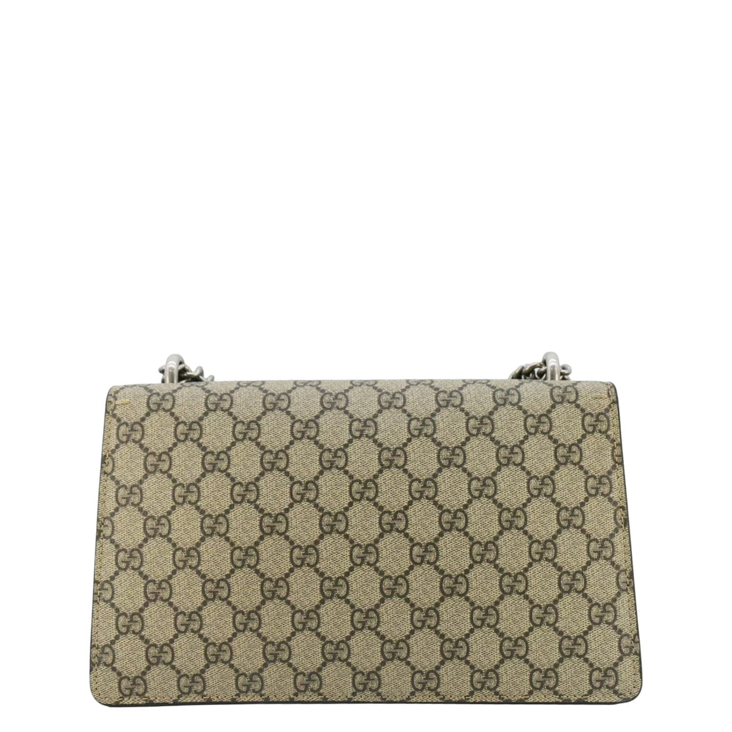 Gucci Dionysus Supreme Shoulder Bag Canvas Beige Gg 400249