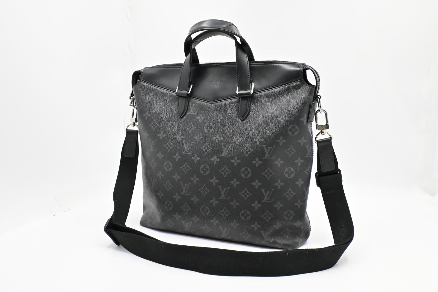 Louis Vuitton Explorer Eclipse Monogram Canvas Handbag