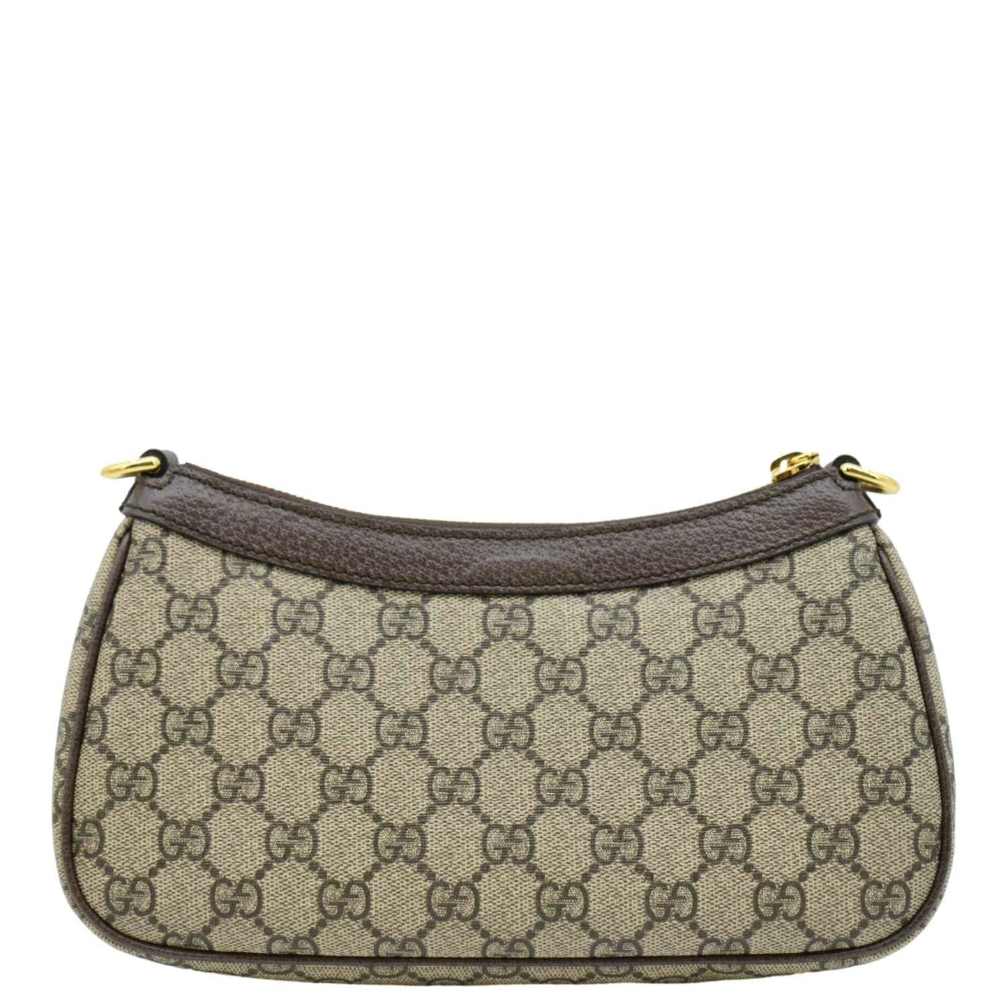 Gucci Ophidia Web Supreme Shoulder Bag Canvas Beige 4