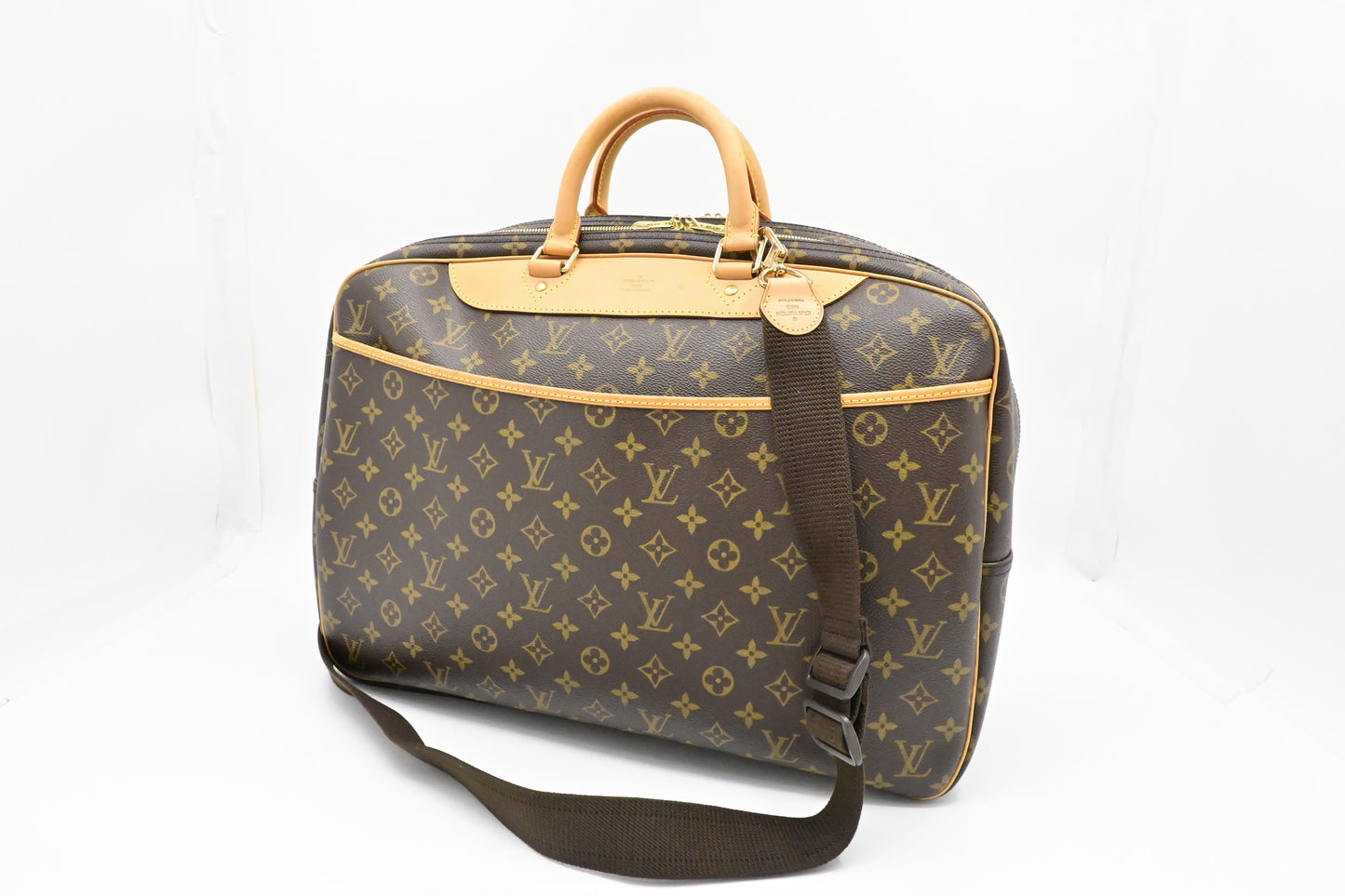 Louis Vuitton Alize 2 Pouches Monogram Canvas Handbag Canvas 2
