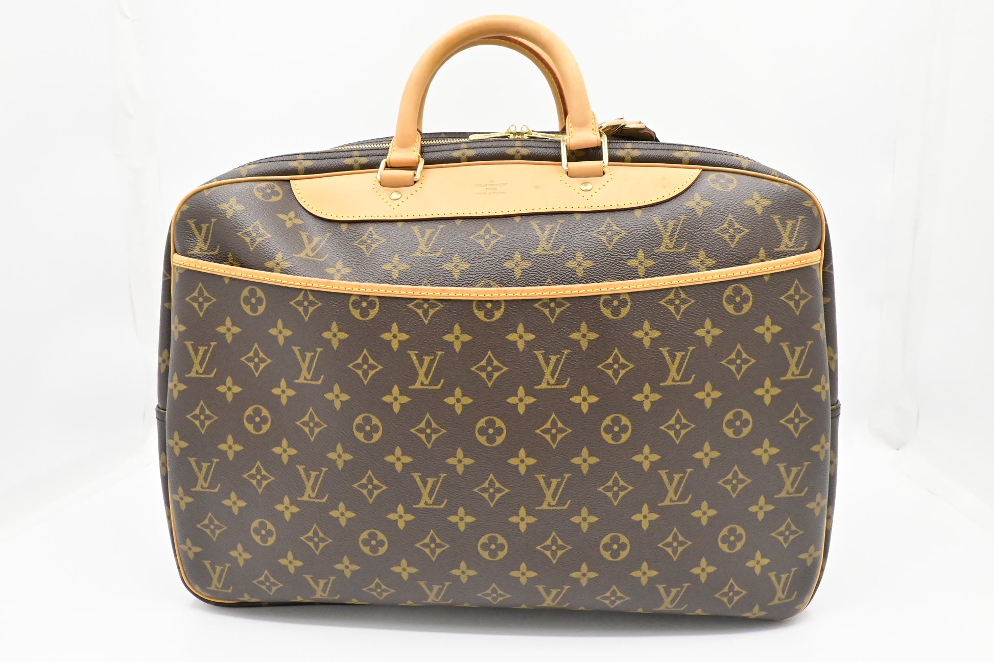 Louis Vuitton Alize 2 Pouches Monogram Canvas Handbag Canvas 2