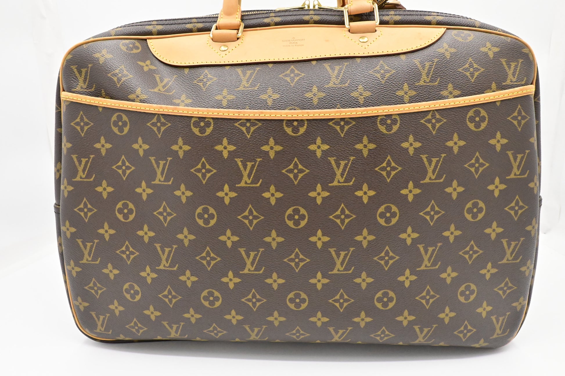 Louis Vuitton Alize 2 Pouches Monogram Canvas Handbag Canvas 2
