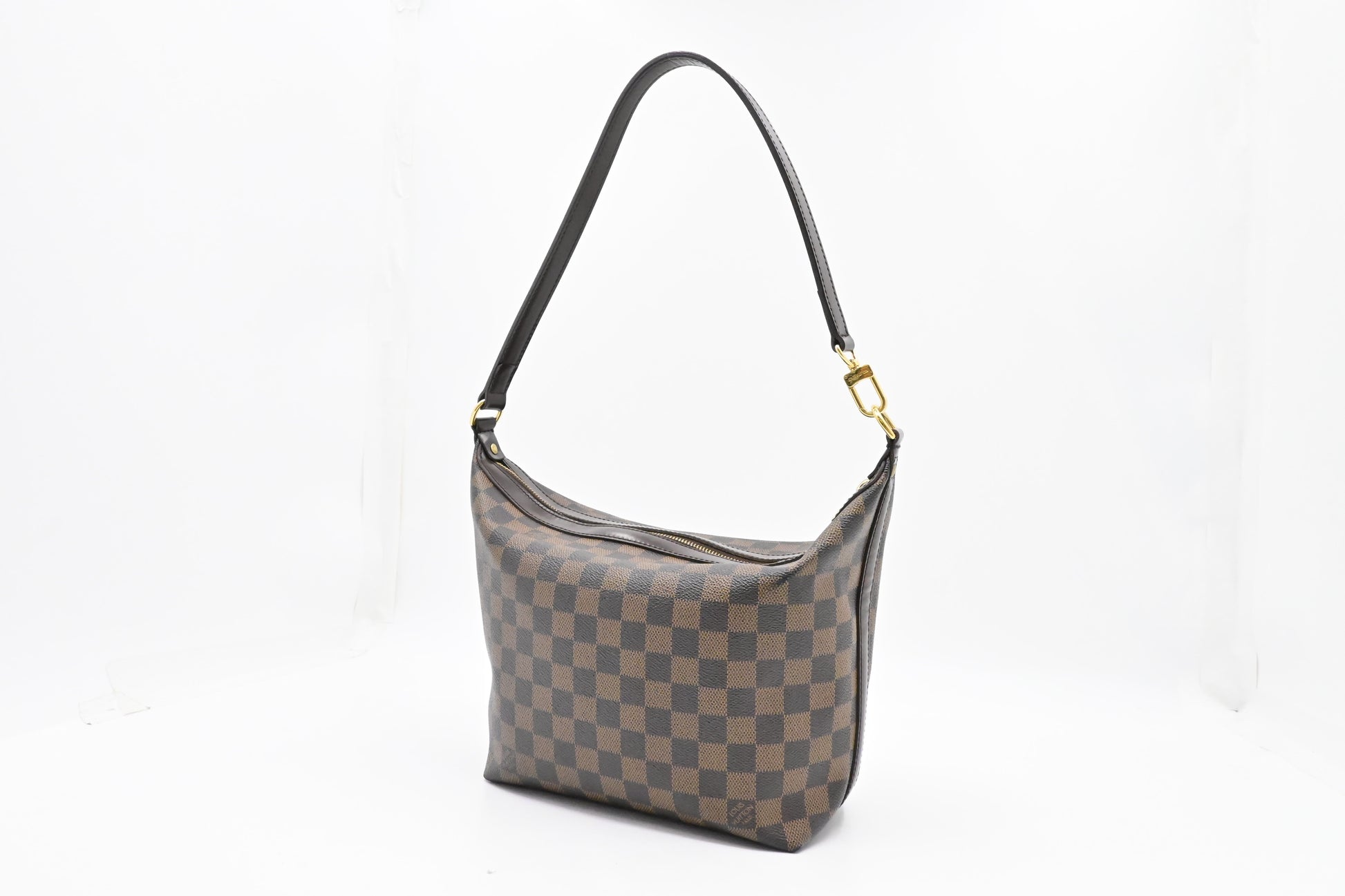 Louis Vuitton Ilovo MM Ebene Damier Canvas Handbag