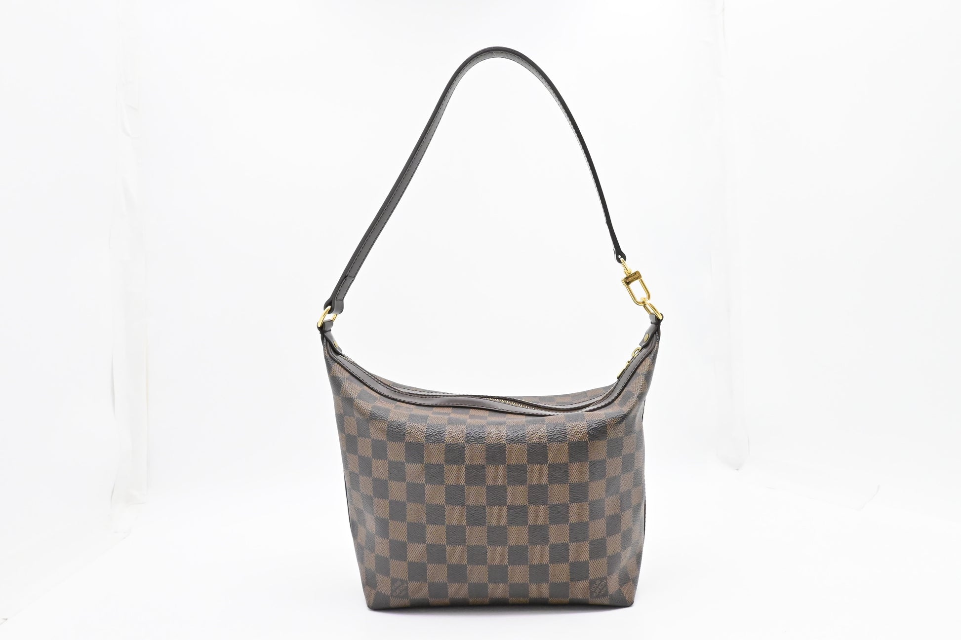 Louis Vuitton Ilovo MM Ebene Damier Canvas Handbag