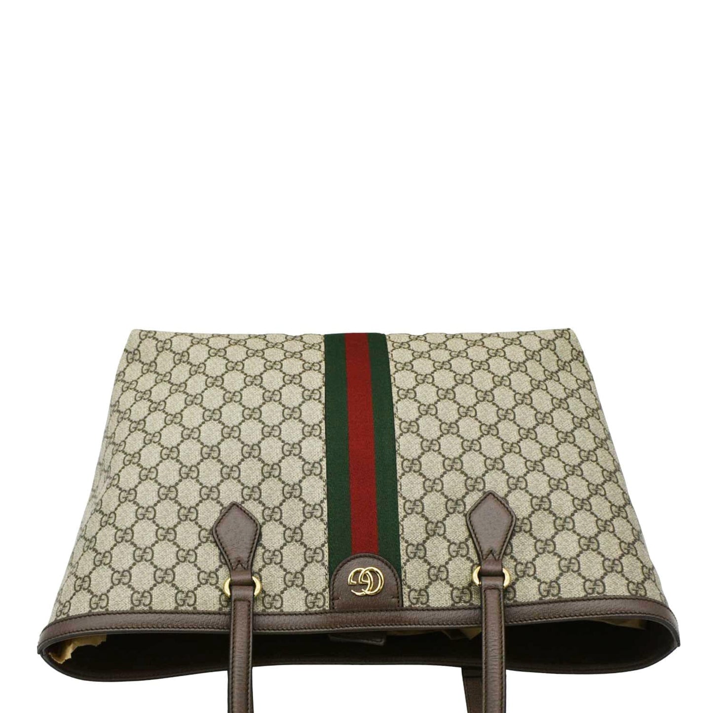 Gucci Ophidia Supreme Tote Bag Canvas Beige Medium Tote