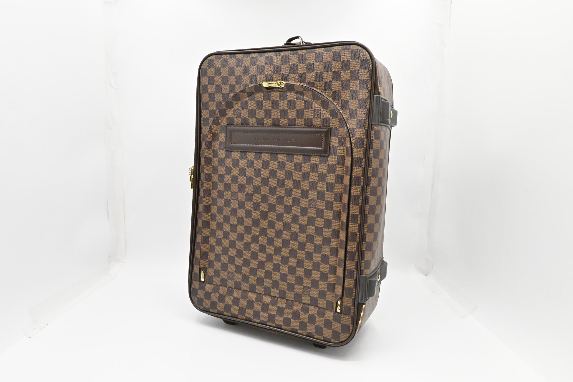 Louis Vuitton Pegase 55 Ebene Monogram Damier Canvas Handbag