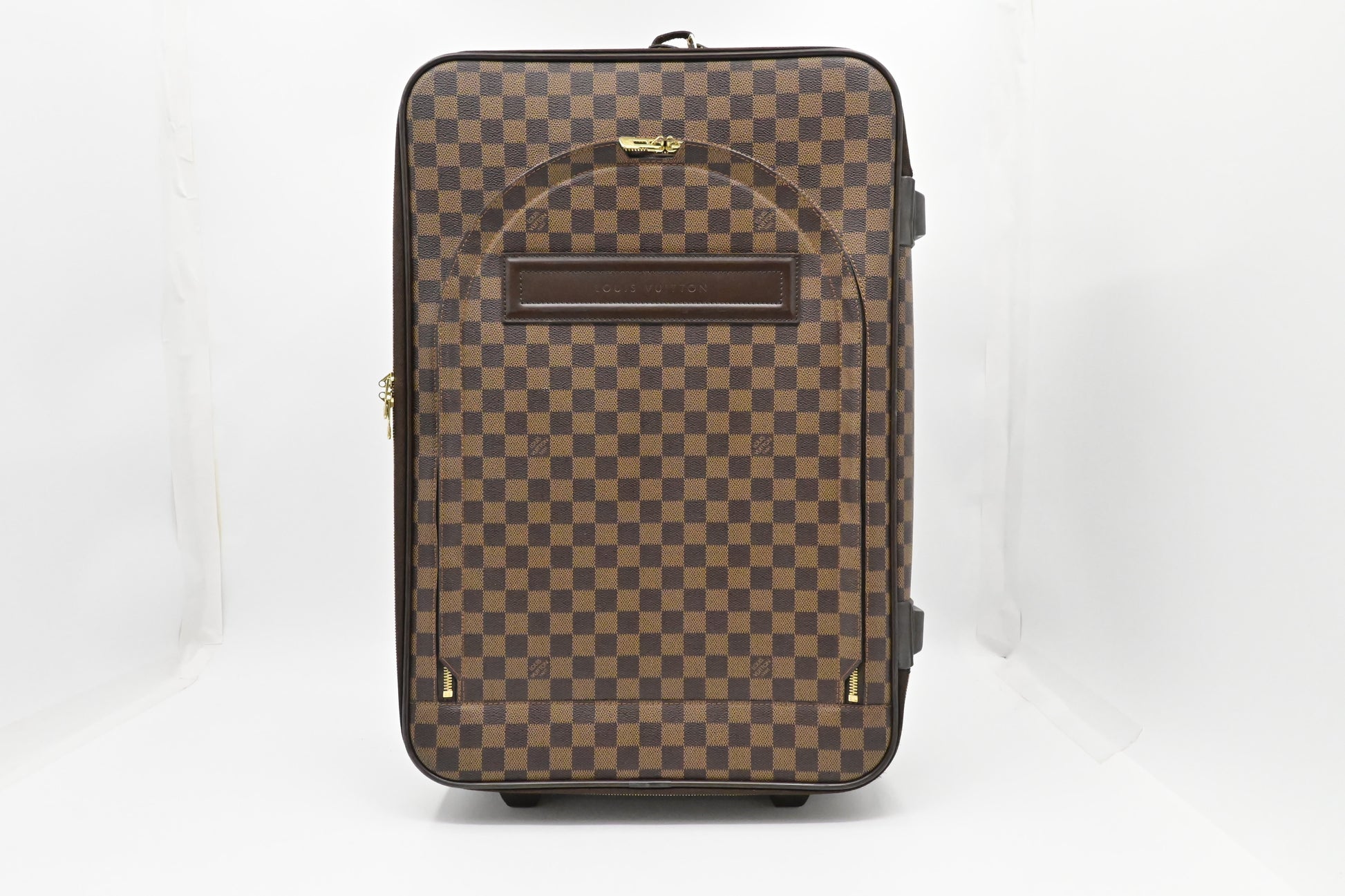 Louis Vuitton Pegase 55 Ebene Monogram Damier Canvas Handbag